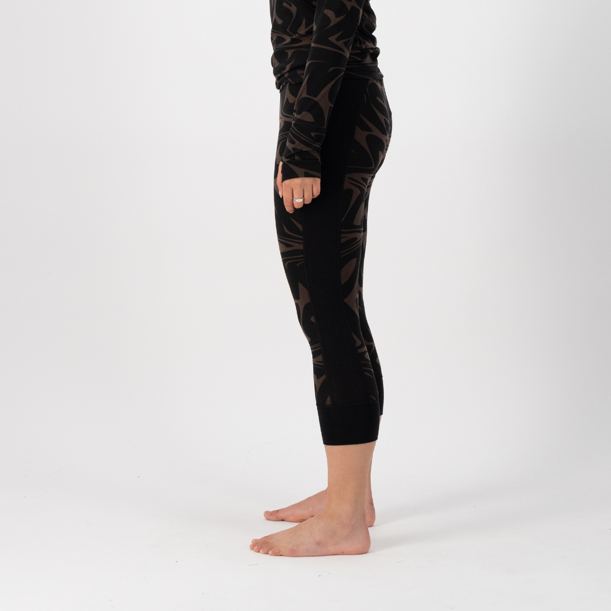 Mons Royale (Sample) - Women's Cascade Merino Flex 200 Legging - Signal Lost Cedar