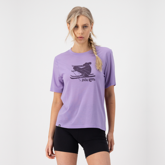 Mons Royale (Sample) - Women's Icon Relaxed Tee - Lupin