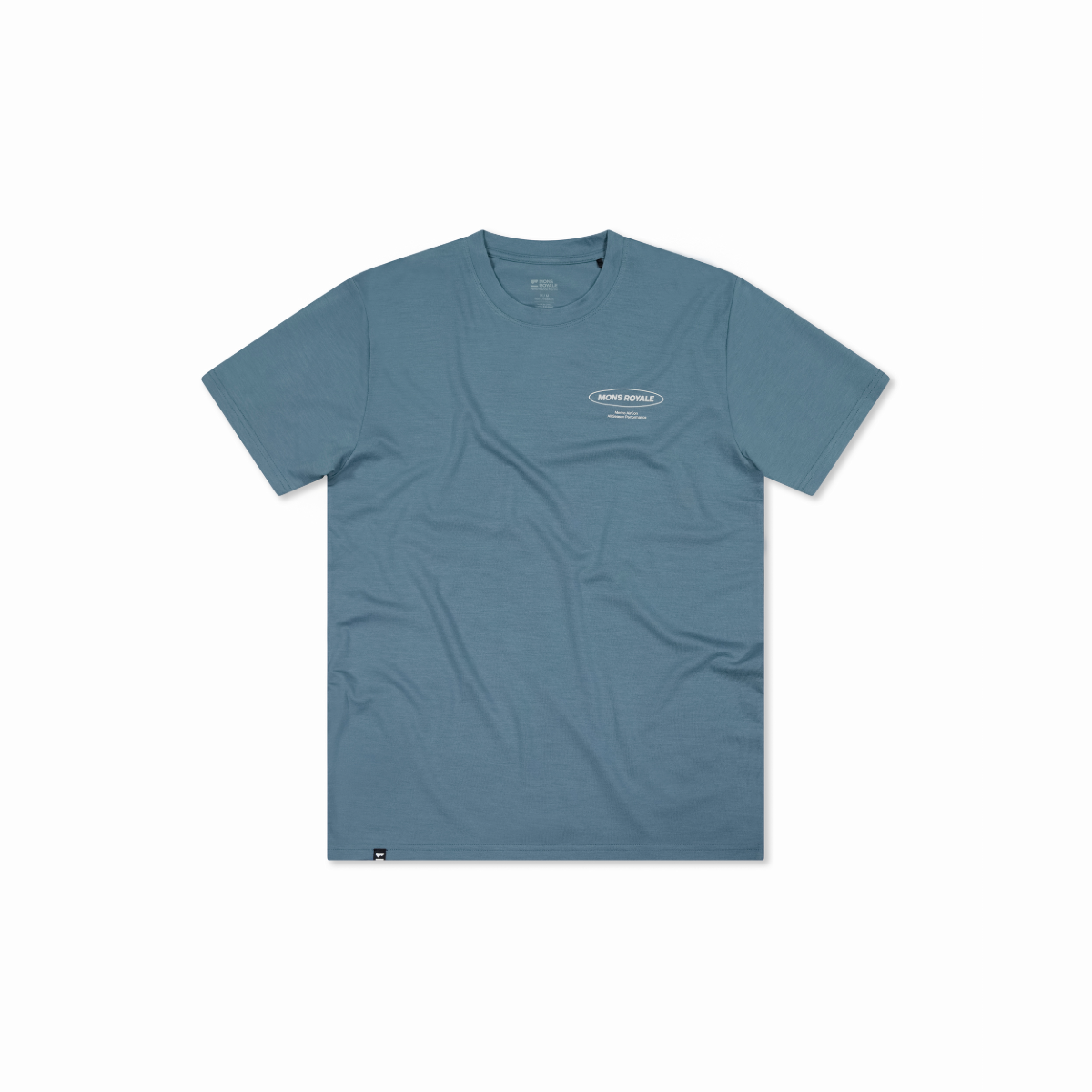 Mons Royale - Men's Icon Merino Classic T-Shirt - Goblin Blue