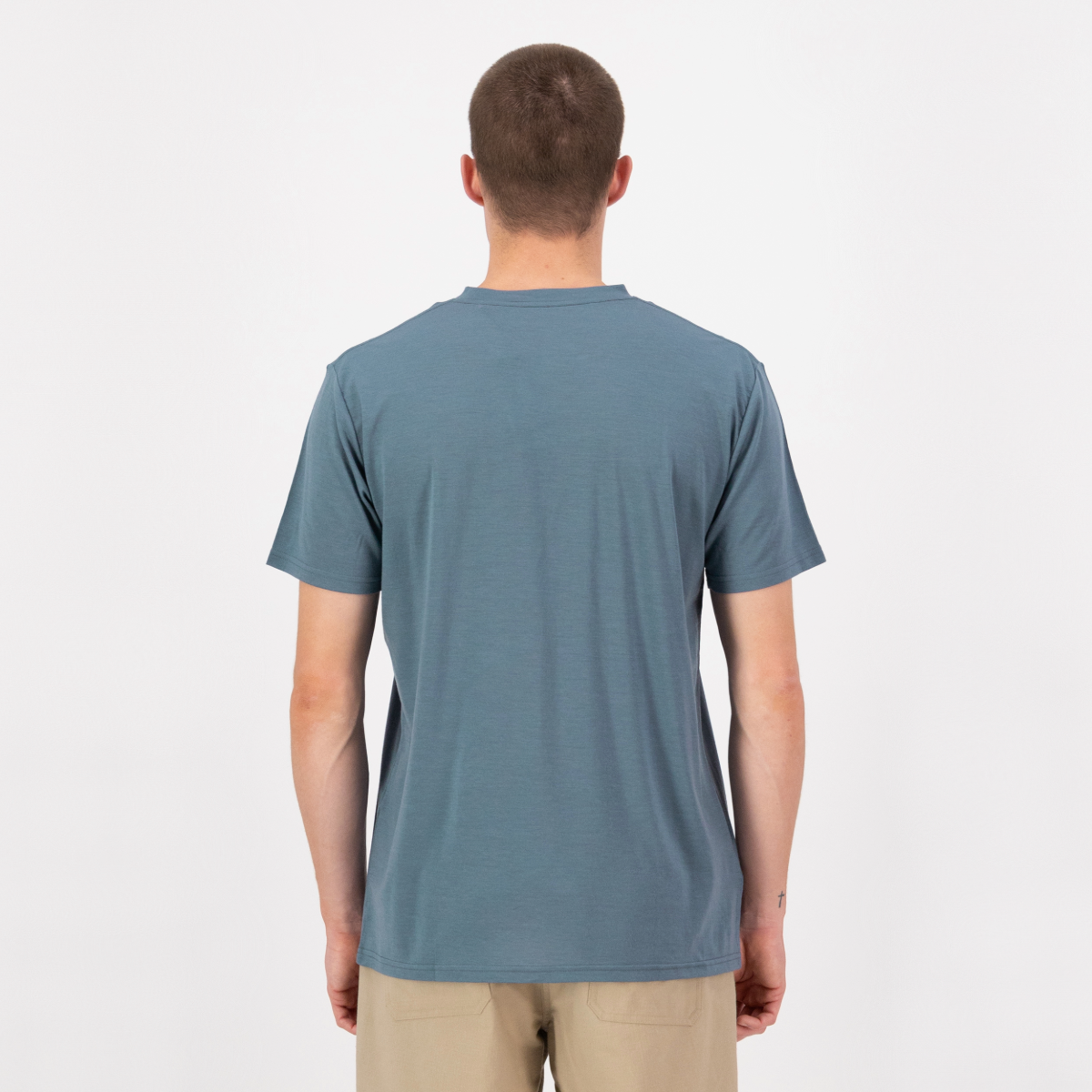 Mons Royale - Men's Icon Merino Classic T-Shirt - Goblin Blue