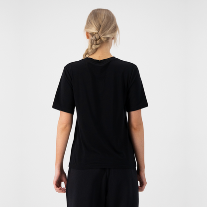 Mons Royale - Women's Icon Merino T-Shirt - Black - Futureproof.life