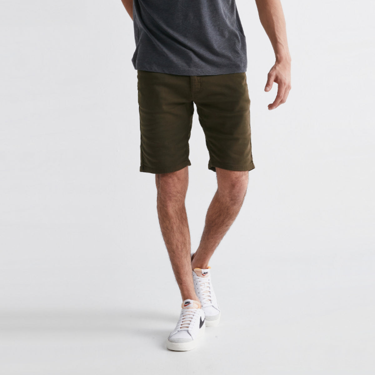 Duer - Men's No Sweat Short - Army Green