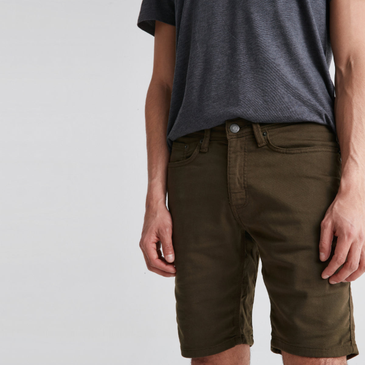 Duer - Men's No Sweat Short - Army Green