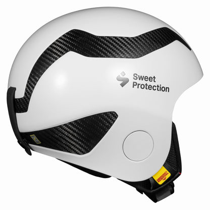 Sweet Protection - Unisex Volata Carbon 2Vi Mips Helmet - Gloss White - Futureproof.life