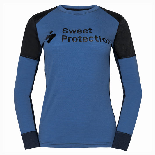 Sweet Protection - Women's Hunter Merino Hybrid LS Jersey - Sky Blue