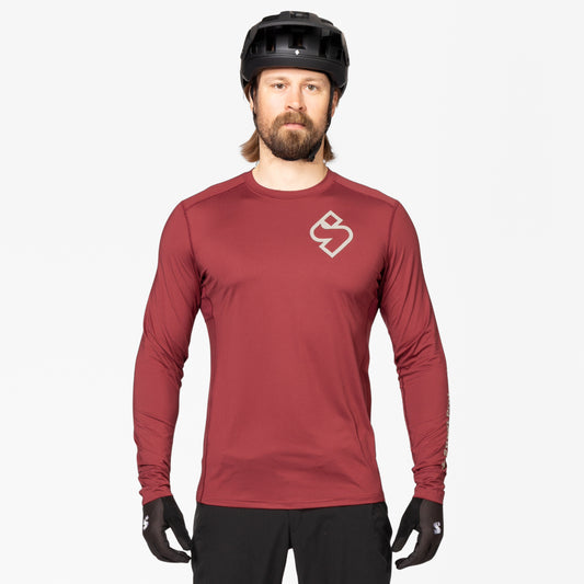 Sweet Protection - Men's Hunter LS Jersey - Dark Red