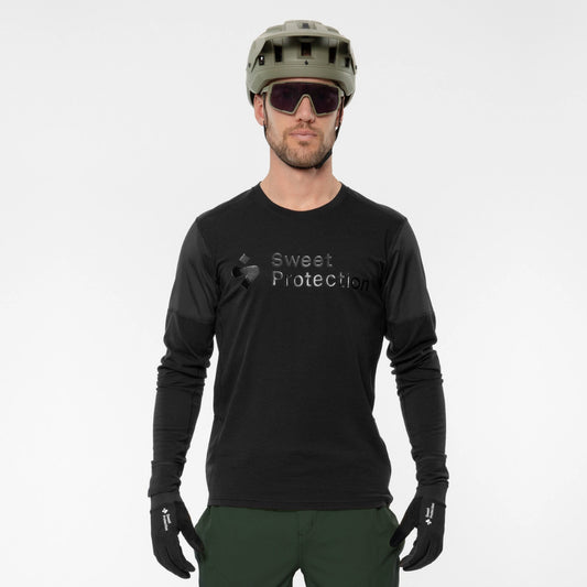 Sweet Protection - Men's Hunter Merino Hybrid LS Jersey - Black