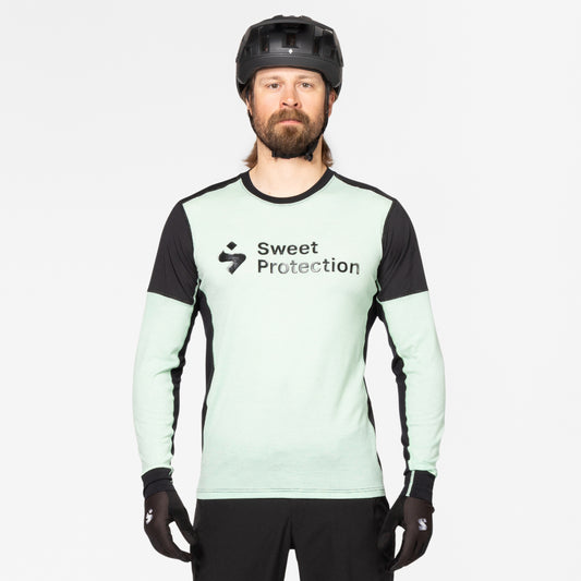 Sweet Protection - Men's Hunter Merino Hybrid LS Jersey - Turquoise