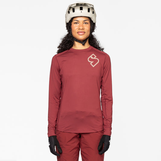 Sweet Protection - Women's Hunter LS Jersey - Dark Red