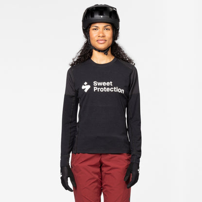 Sweet Protection - Women's Hunter Merino Hybrid LS Jersey - Black