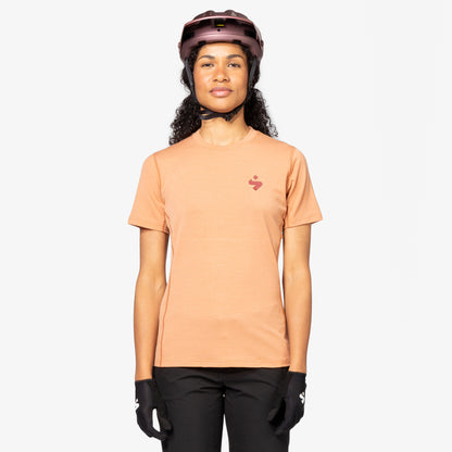 Sweet Protection - Women's Hunter Merino SS Jersey - Rosebrown - Futureproof.life
