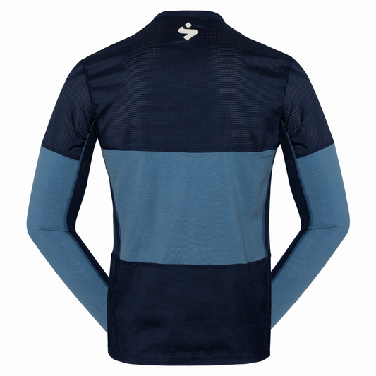 Sweet Protection (Sample) - Men's Hunter Merino Hybrid LS Jersey - Sky Blue