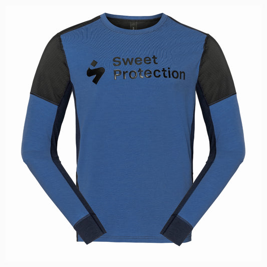 Sweet Protection - Men's Hunter Merino Hybrid LS Jersey - Sky Blue