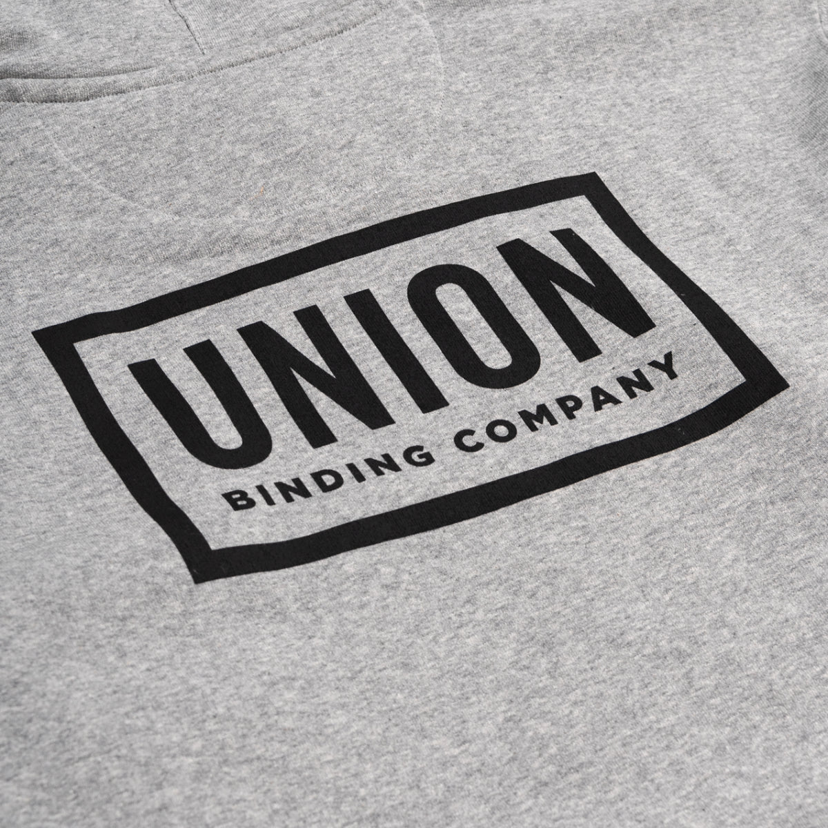 Union Binding - Unisex Team Hoodie - Heather Grey