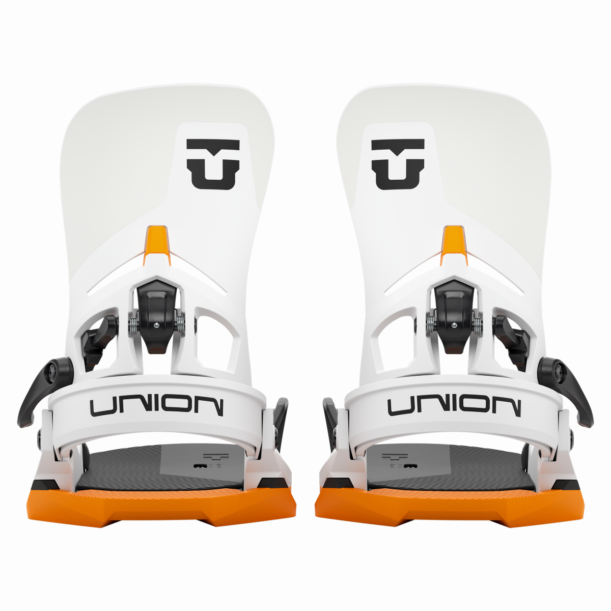 Union Binding - Men's Atlas Step On® Bindings - White/Orange