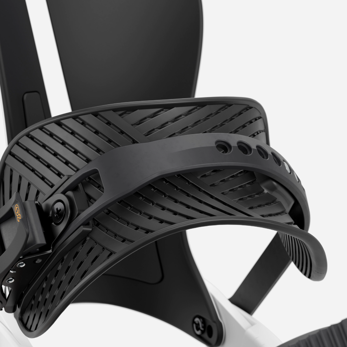 Union Binding - Unisex Atlas Bindings - White/Orange