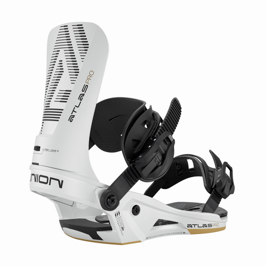 Union Binding - Unisex Atlas Pro Bindings - Metallic White