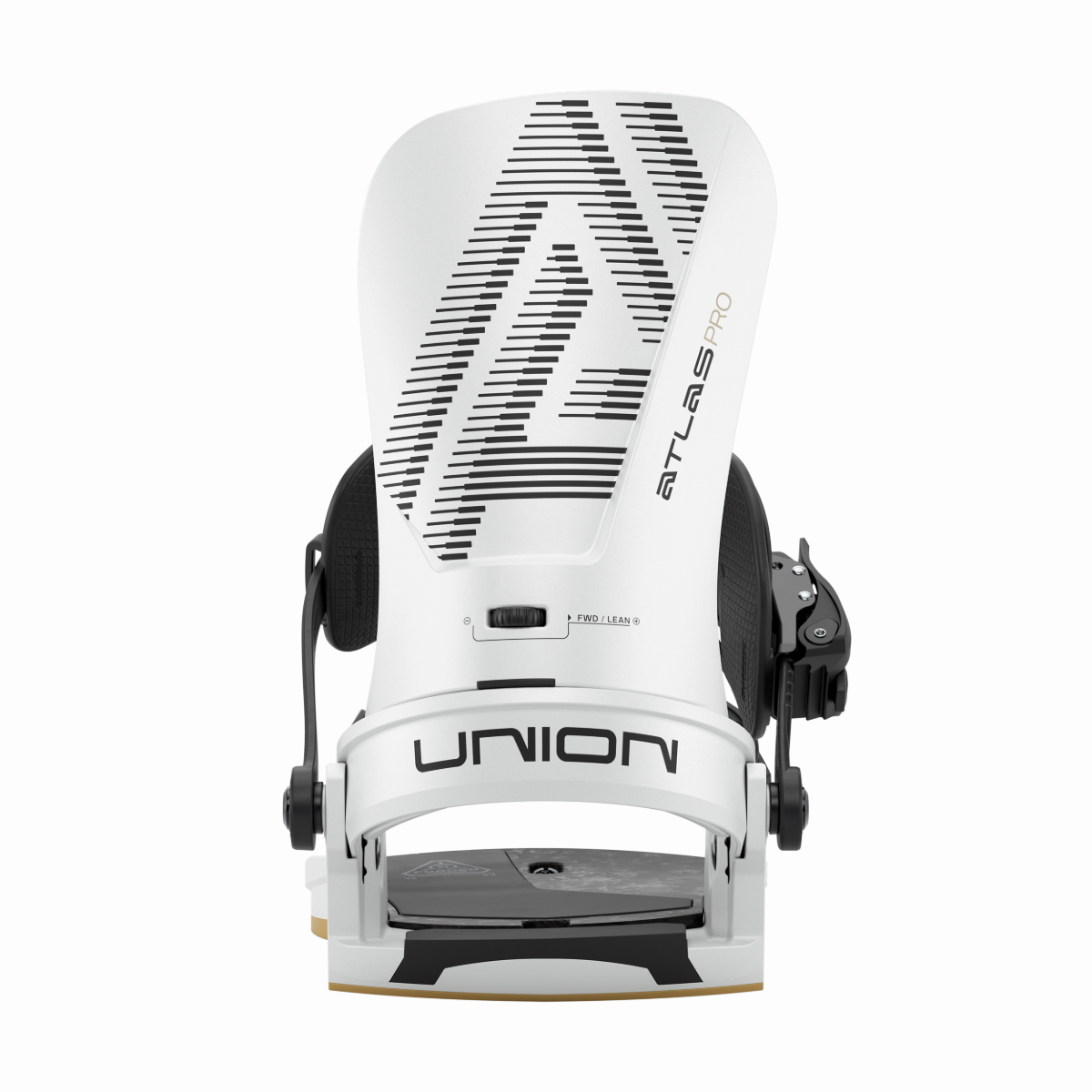 Union Binding - Unisex Atlas Pro Bindings - Metallic White