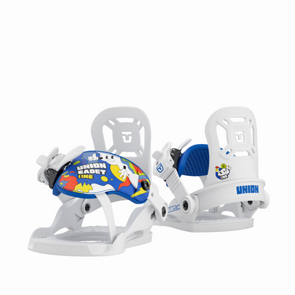 Union Binding - Youth Cadet One Bindings - White - Futureproof.life