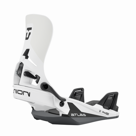 Union Binding - Men's Atlas Step On® Bindings - White