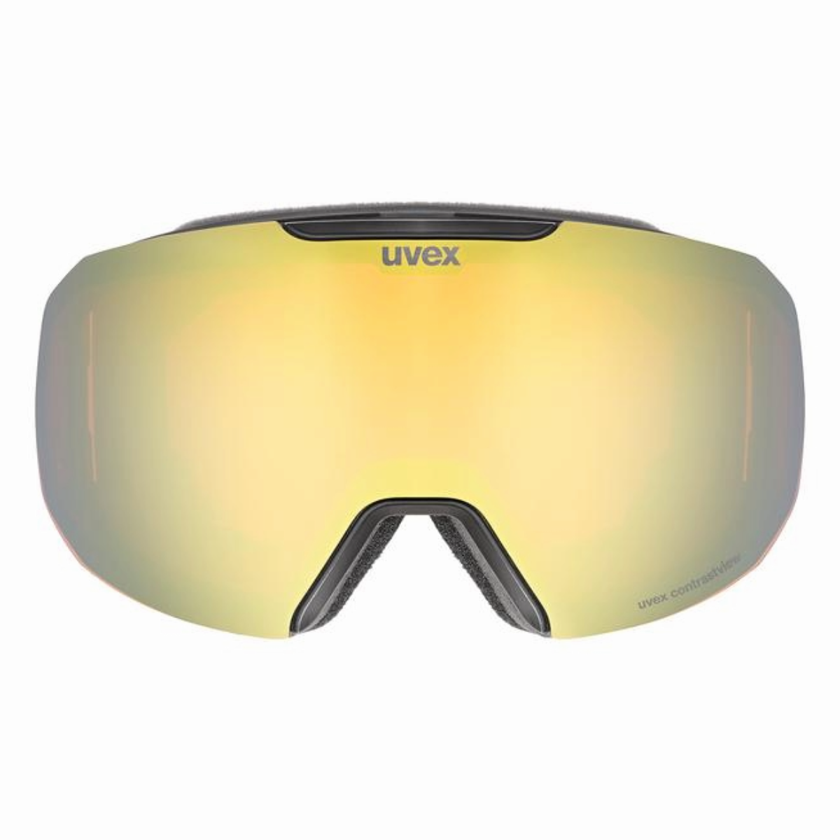 Uvex - Unisex Epic ATTRACT Goggles - Black Matt/Gold/Orange