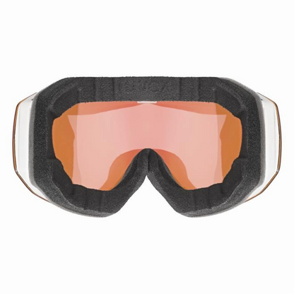 Uvex - Unisex Epic ATTRACT Goggles - White Matt/Green/Orange - Futureproof.life
