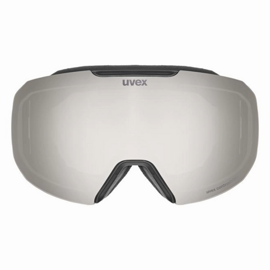 Uvex - Unisex Epic ATTRACT Small Goggles - Black Matt/Silver/Yellow