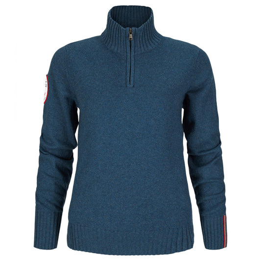 Amundsen Deck Half Zip Womens - Faded Navy