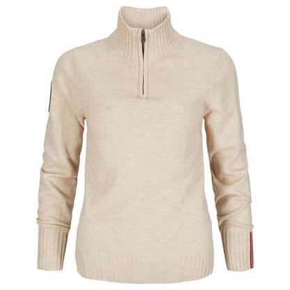 Amundsen Sports - Women's Deck Half Zip - Warm Sand - Futureproof.life