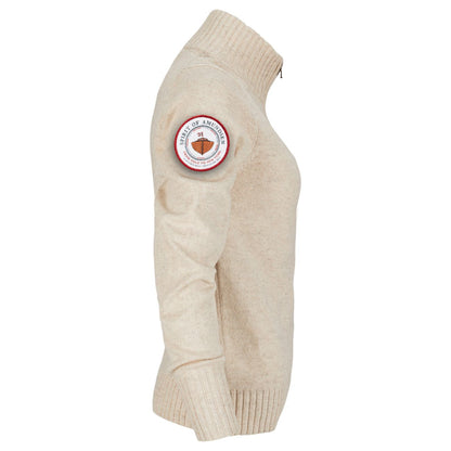 Amundsen Sports - Women's Deck Half Zip - Warm Sand - Futureproof.life