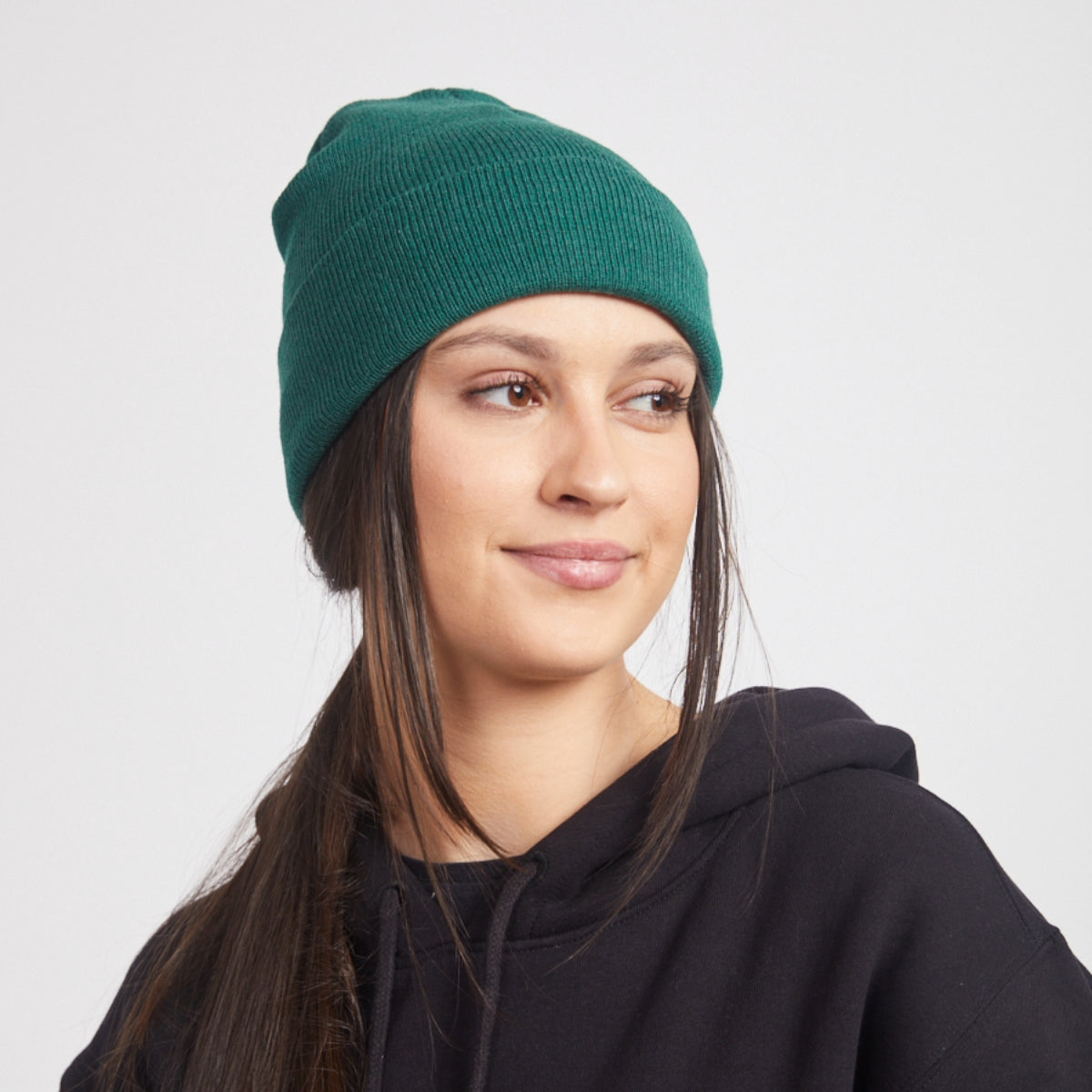 Yuki Threads - Unisex Bird Beanie - Forrest Green