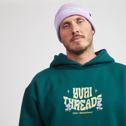 Yuki Threads - Unisex Mountain Vibes Beanie - Purple Haze - Futureproof.life