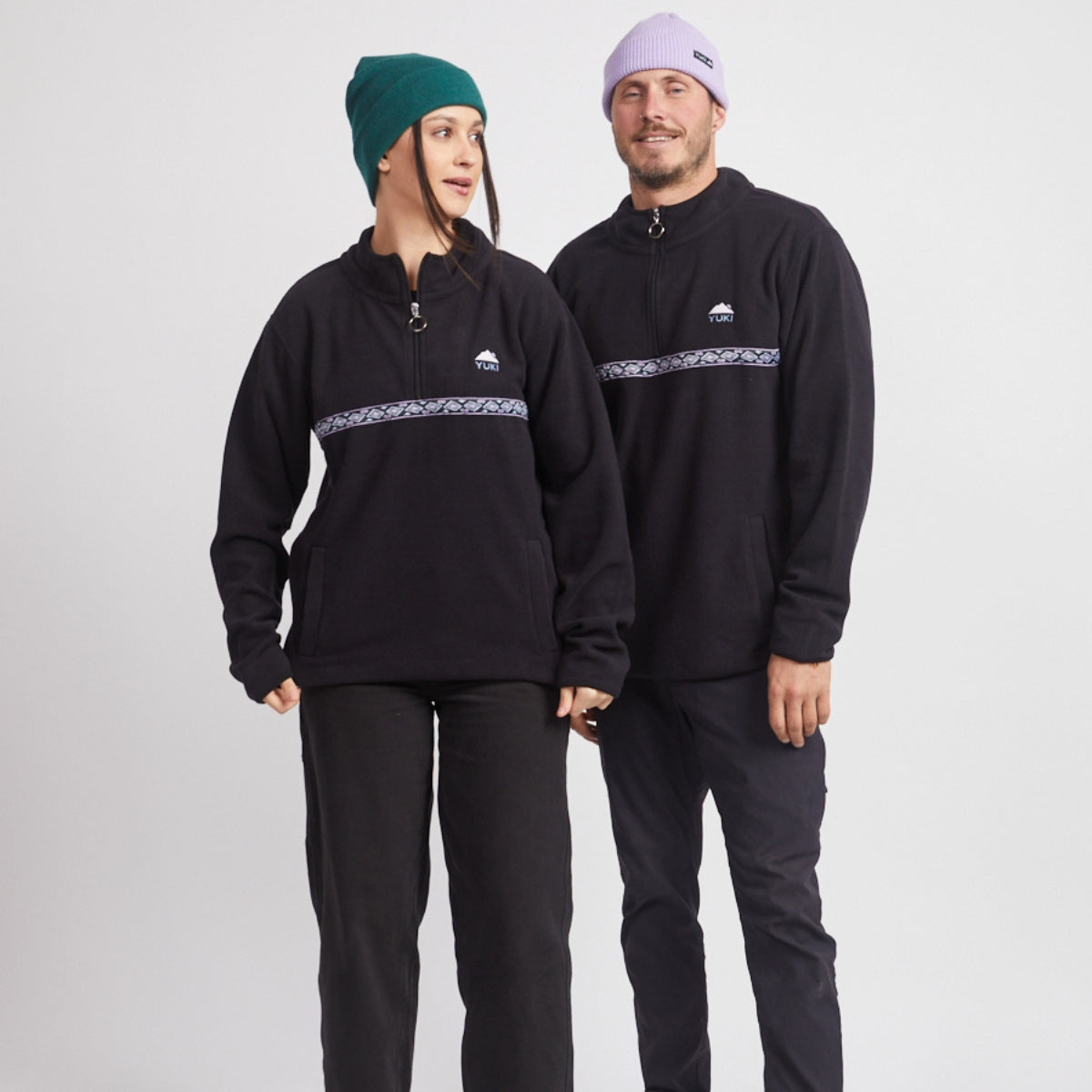 Yuki Threads - Unisex Vibes Fleece - Black