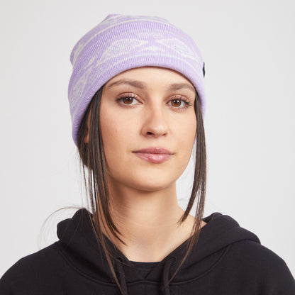 Yuki Threads - Unisex Mountain Vibes Beanie - Purple Haze - Futureproof.life