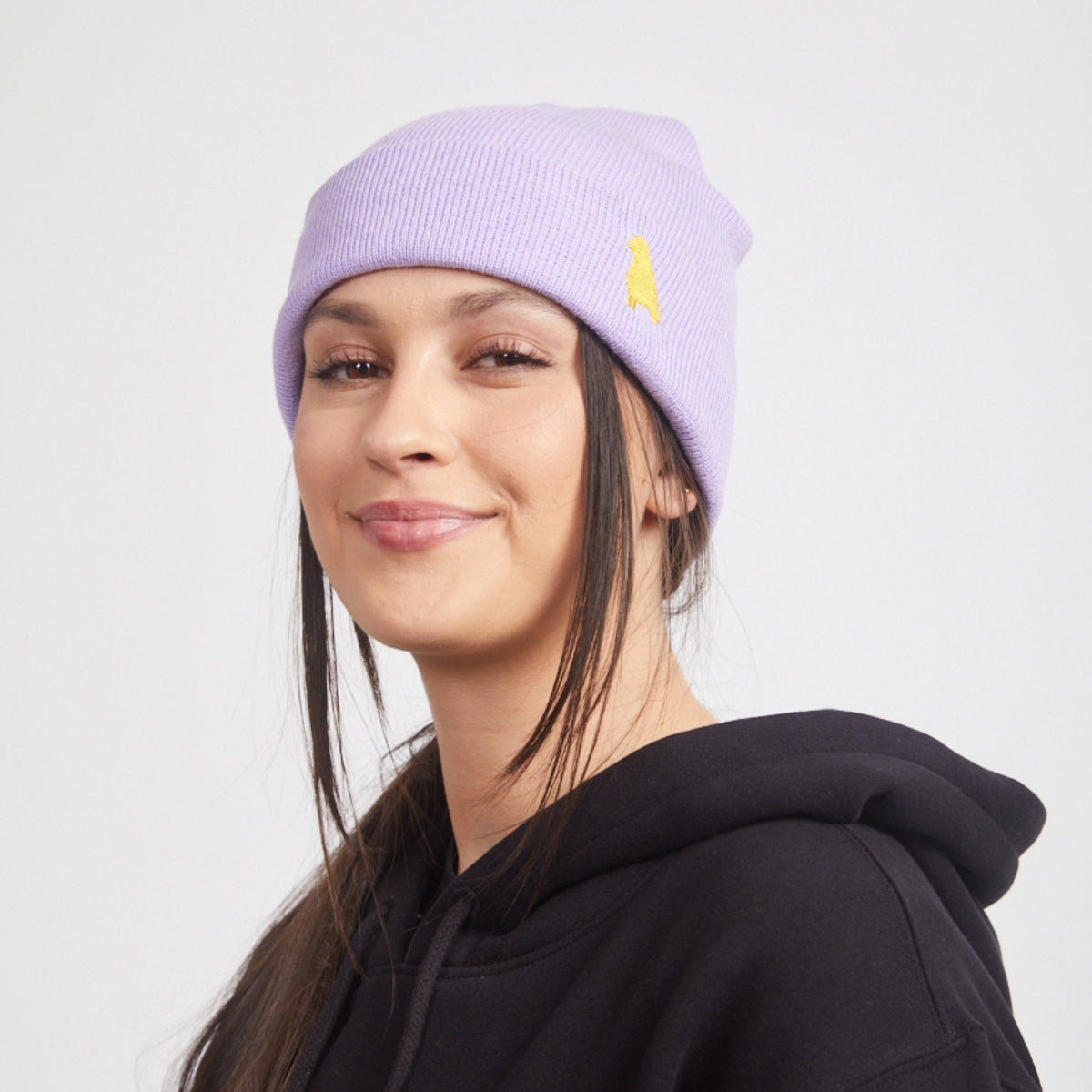 Yuki Threads - Unisex Bird Beanie - Purple Haze