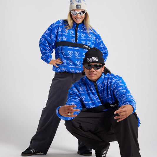 Yuki Threads (Sample) - Unisex Boogie Fleece - Blue Boogie