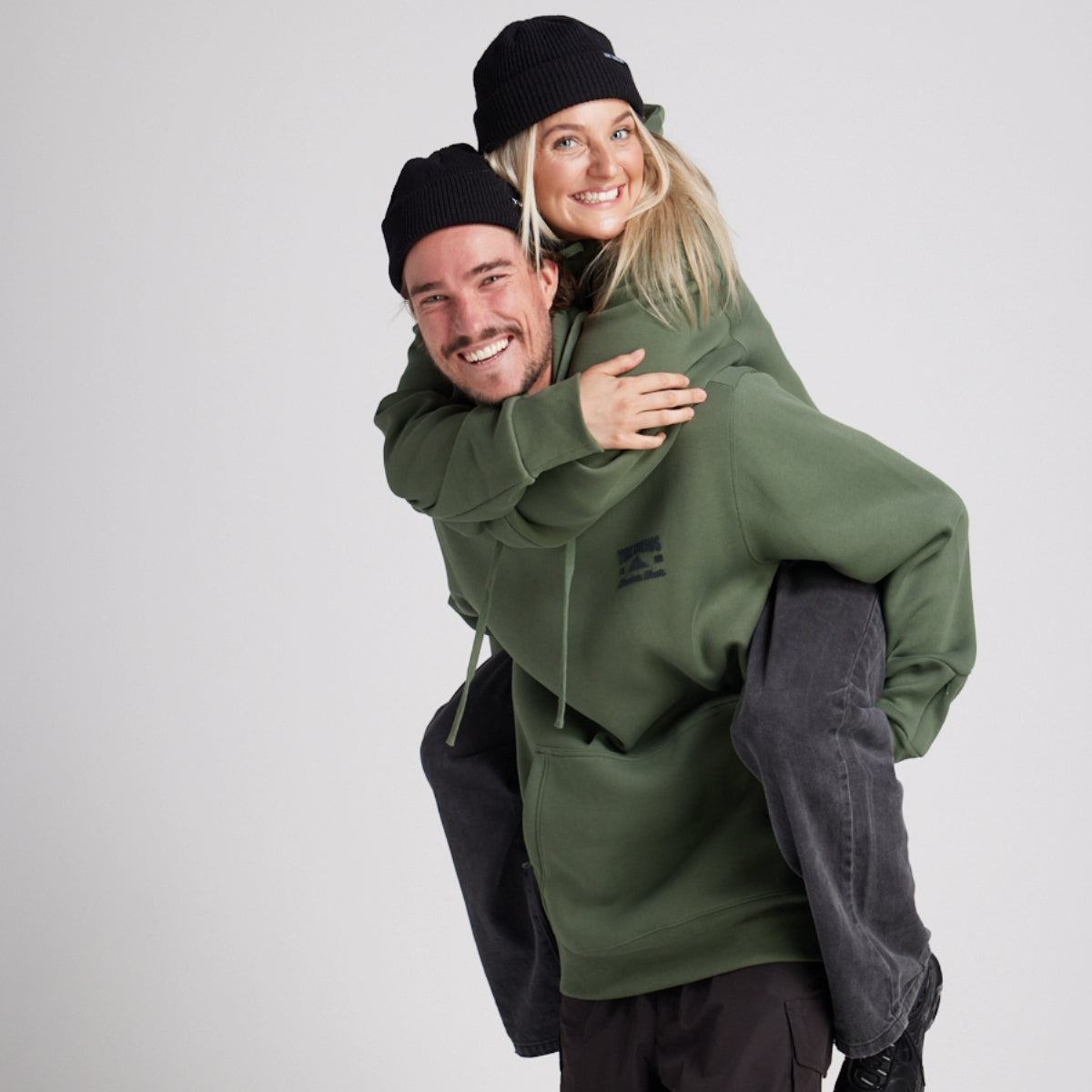 Yuki Threads - Unisex Loop Shred Hoodie - Thyme - Futureproof.life