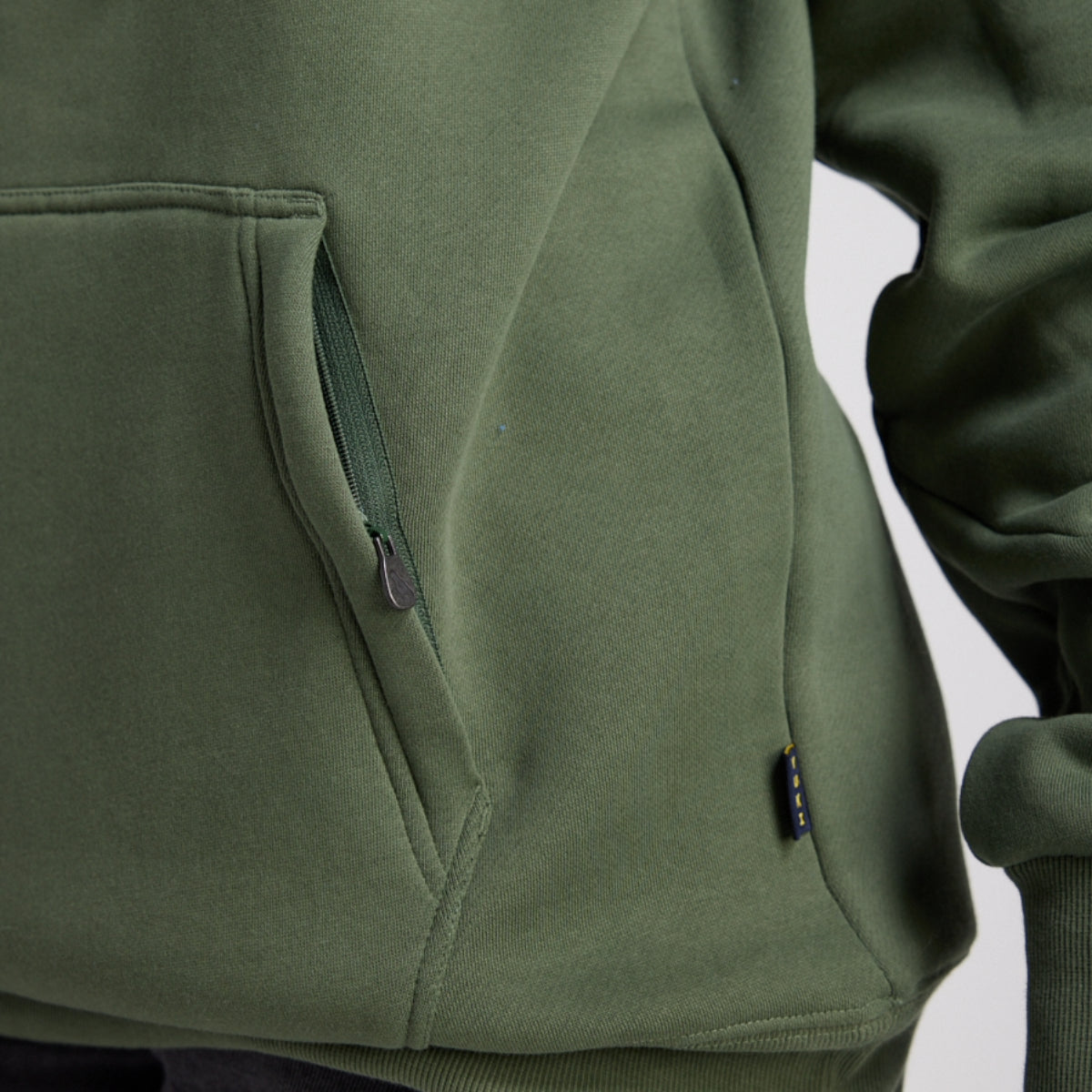 Yuki Threads - Unisex Loop Shred Hoodie - Thyme - Futureproof.life