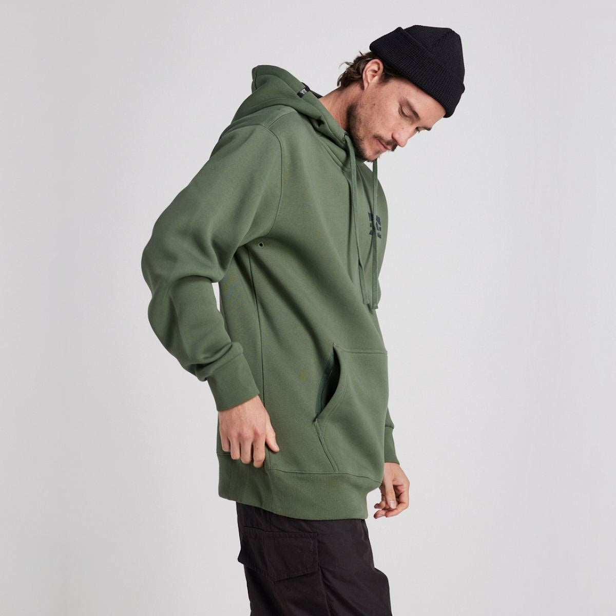 Yuki Threads - Unisex Loop Shred Hoodie - Thyme - Futureproof.life