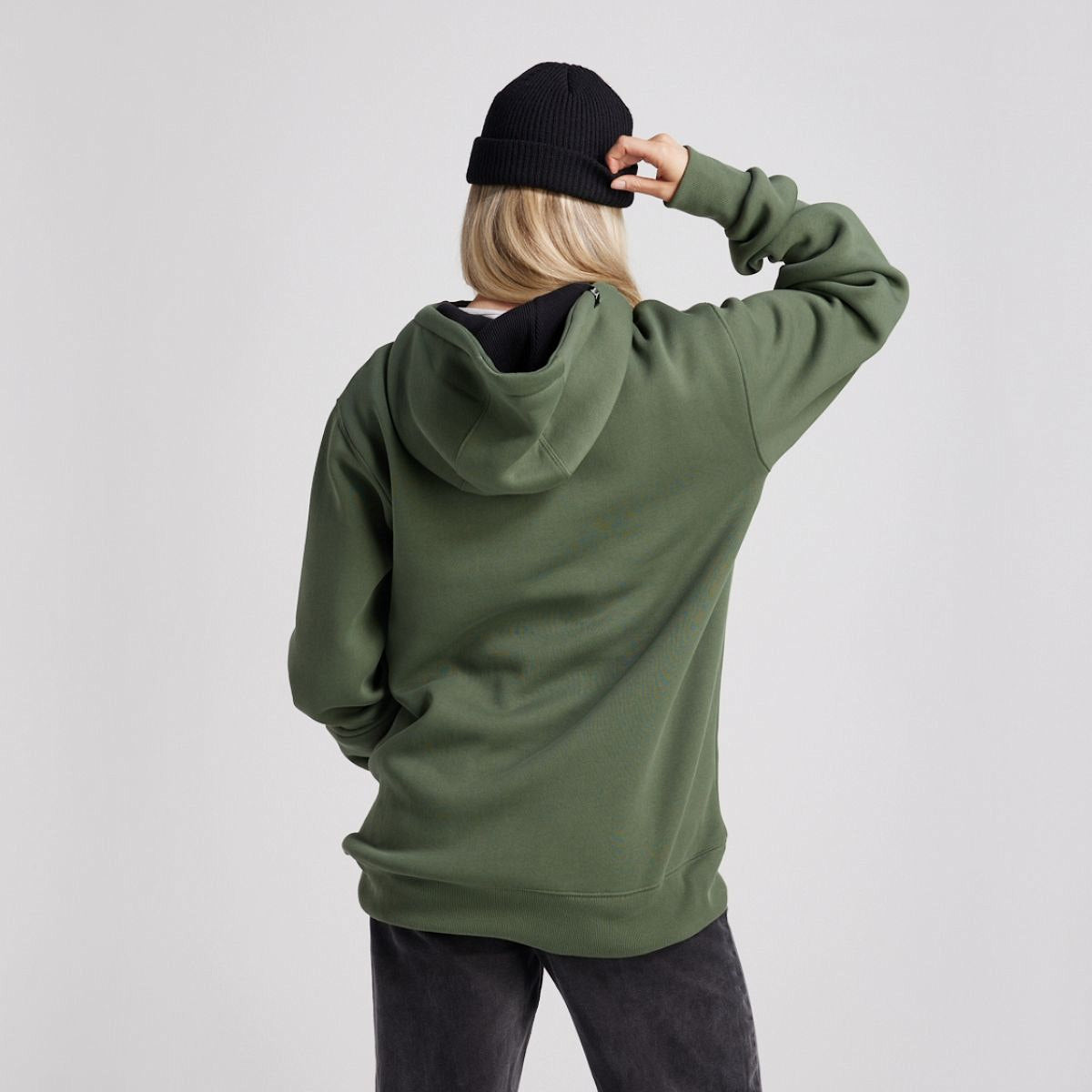 Yuki Threads - Unisex Loop Shred Hoodie - Thyme - Futureproof.life
