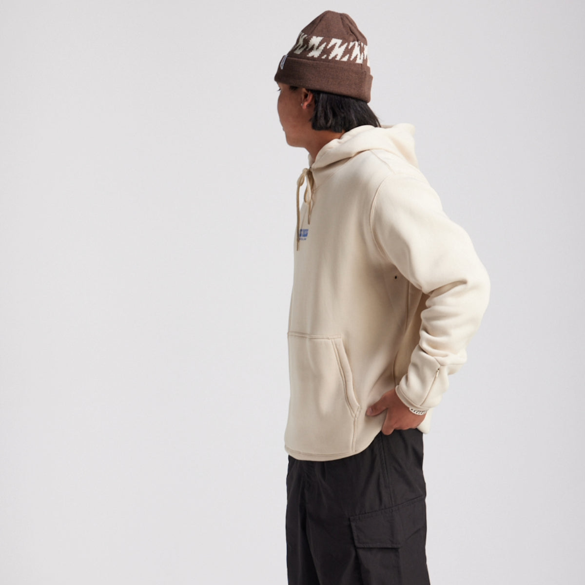 Yuki Threads (Sample) - Unisex Natural High Hoodie - Stone