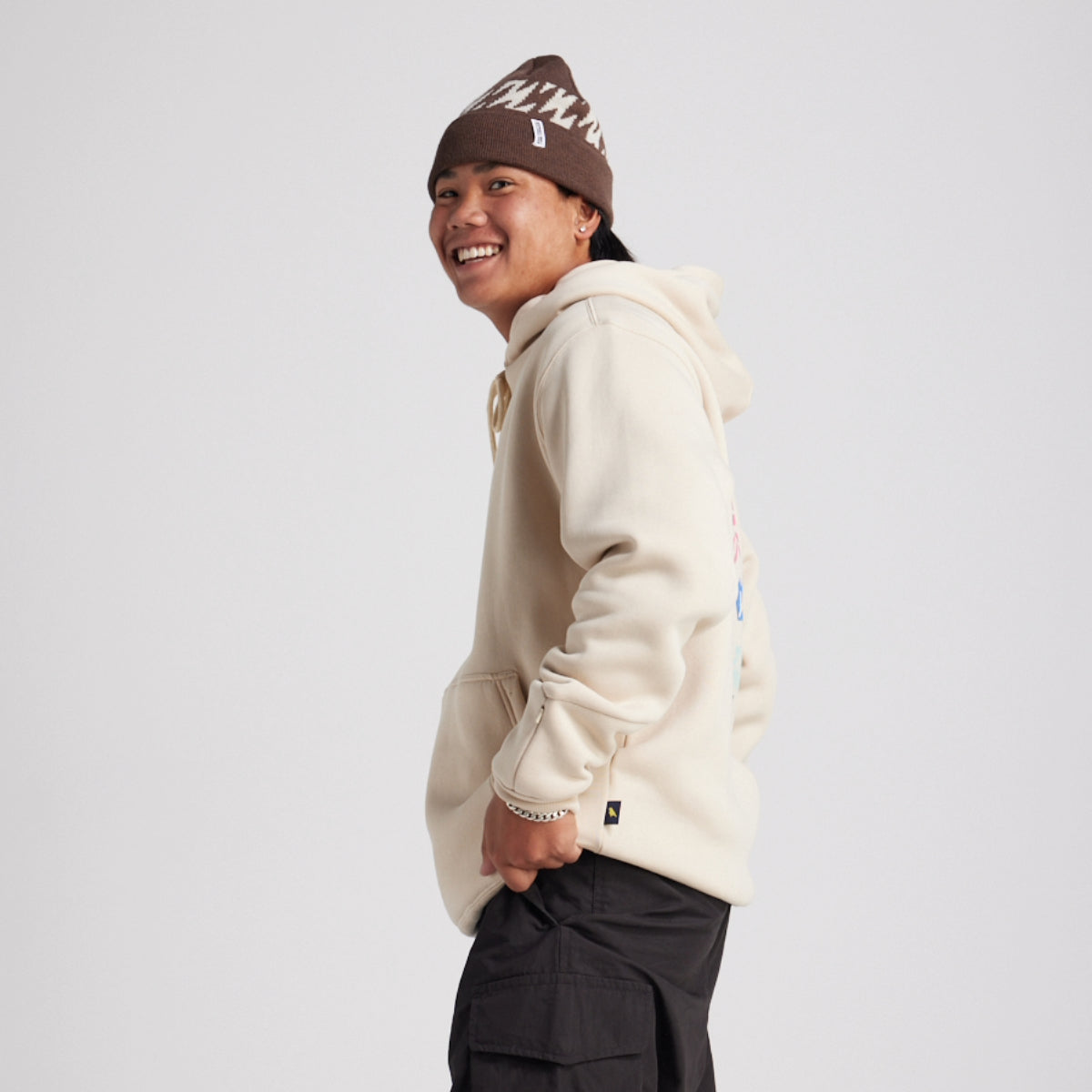 Yuki Threads (Sample) - Unisex Natural High Hoodie - Stone