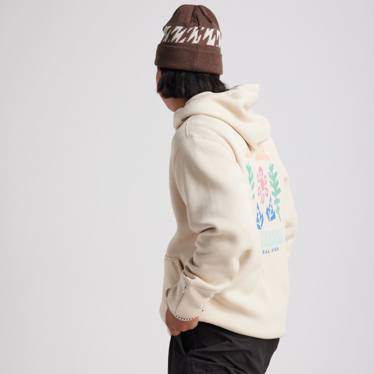 Yuki Threads (Sample) - Unisex Natural High Hoodie - Stone