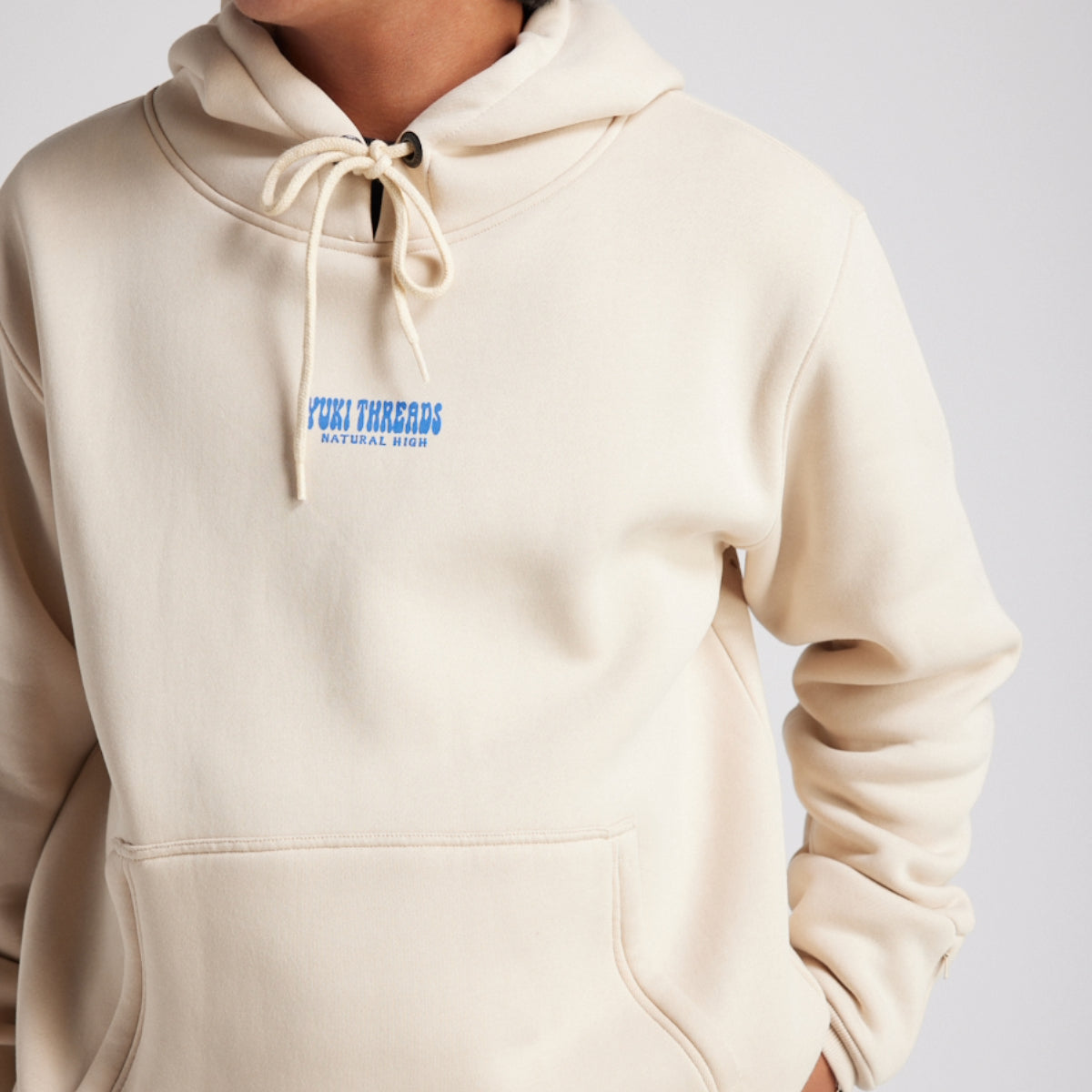 Yuki Threads (Sample) - Unisex Natural High Hoodie - Stone