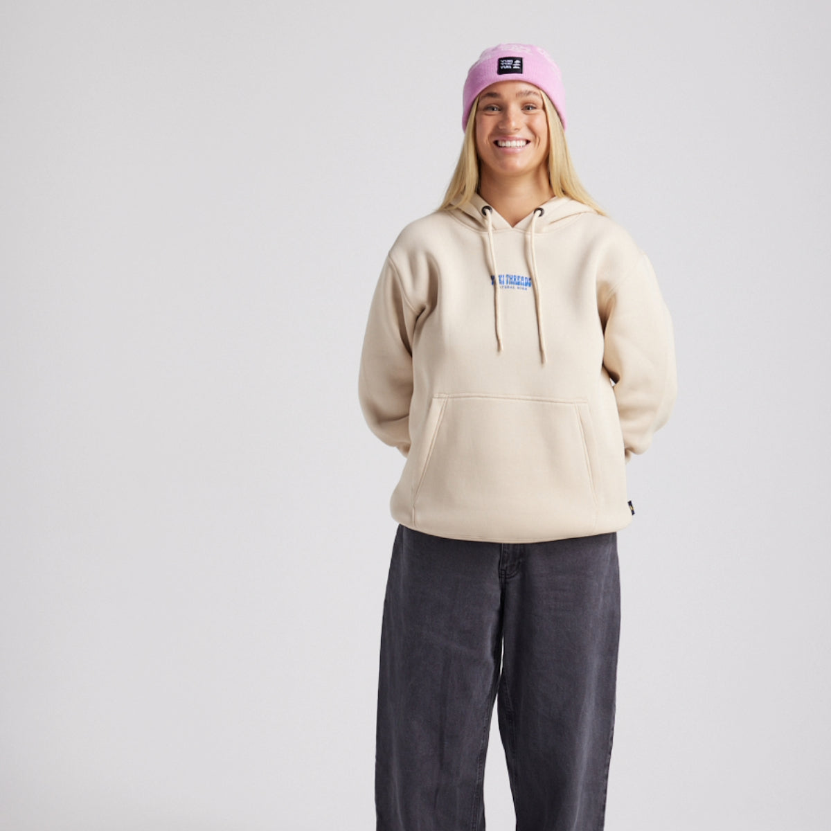 Yuki Threads (Sample) - Unisex Natural High Hoodie - Stone