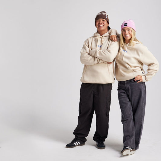 Yuki Threads - Unisex Natural High Hoodie - Stone