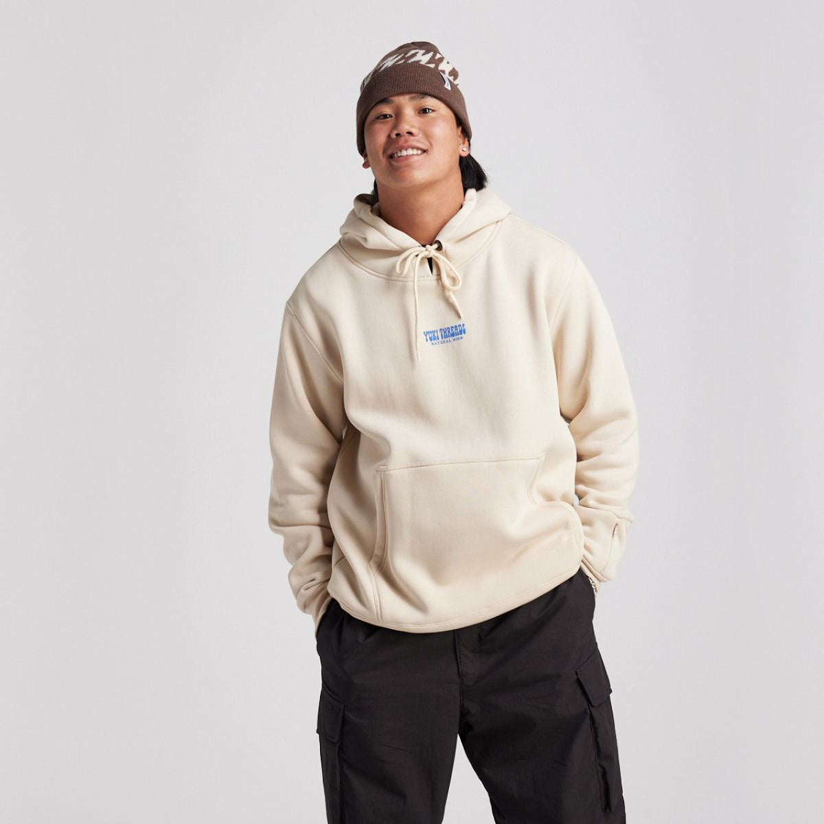 Yuki Threads (Sample) - Unisex Natural High Hoodie - Stone