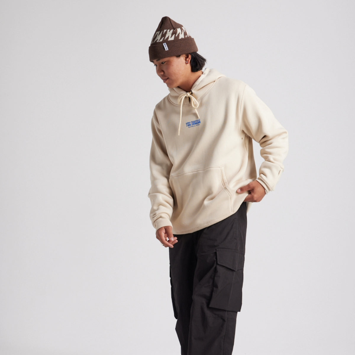 Yuki Threads (Sample) - Unisex Natural High Hoodie - Stone