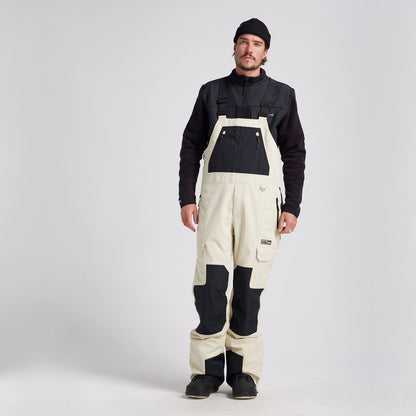 Yuki Threads - Unisex Northbound Bib - Stone - Futureproof.life