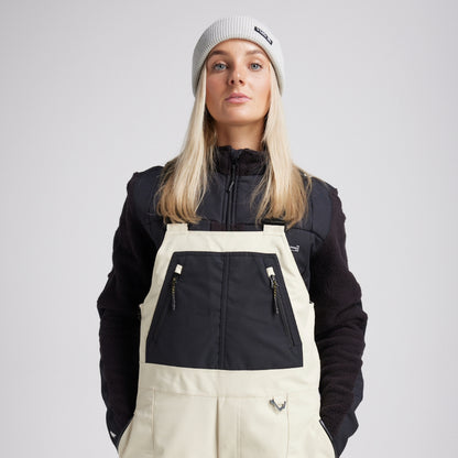 Yuki Threads - Unisex Northbound Bib - Stone - Futureproof.life